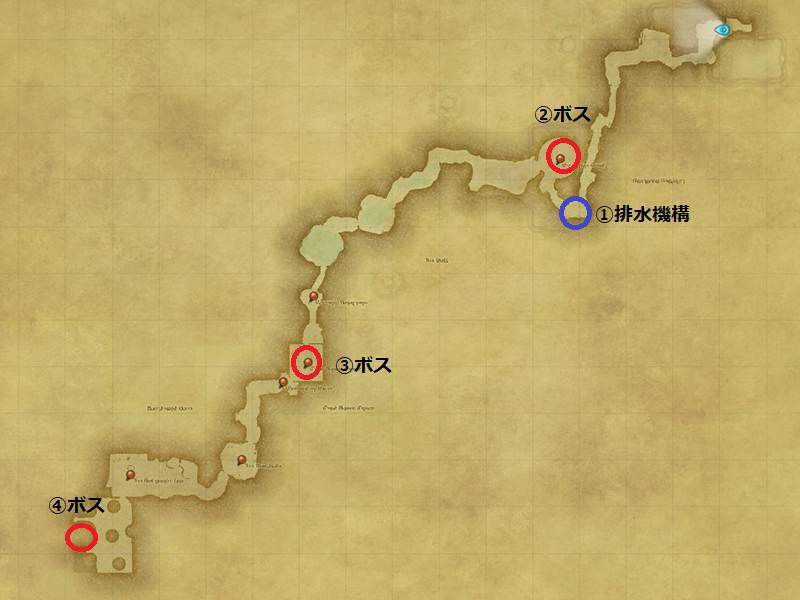 FF14 サスタシャハード マップ