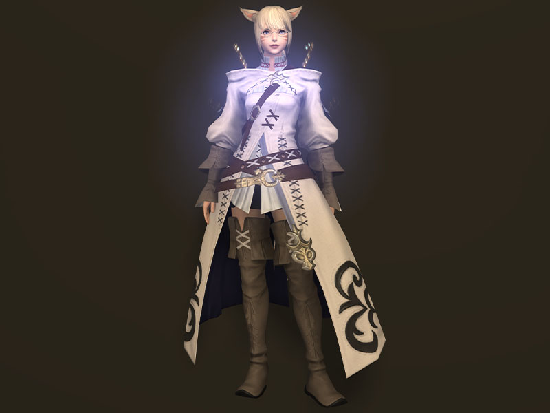 Ff14 光るエフェクト付き カシミヤヒーラー装備の見た目 ヒーラー装備 Ff14 ゆんのぼうけん