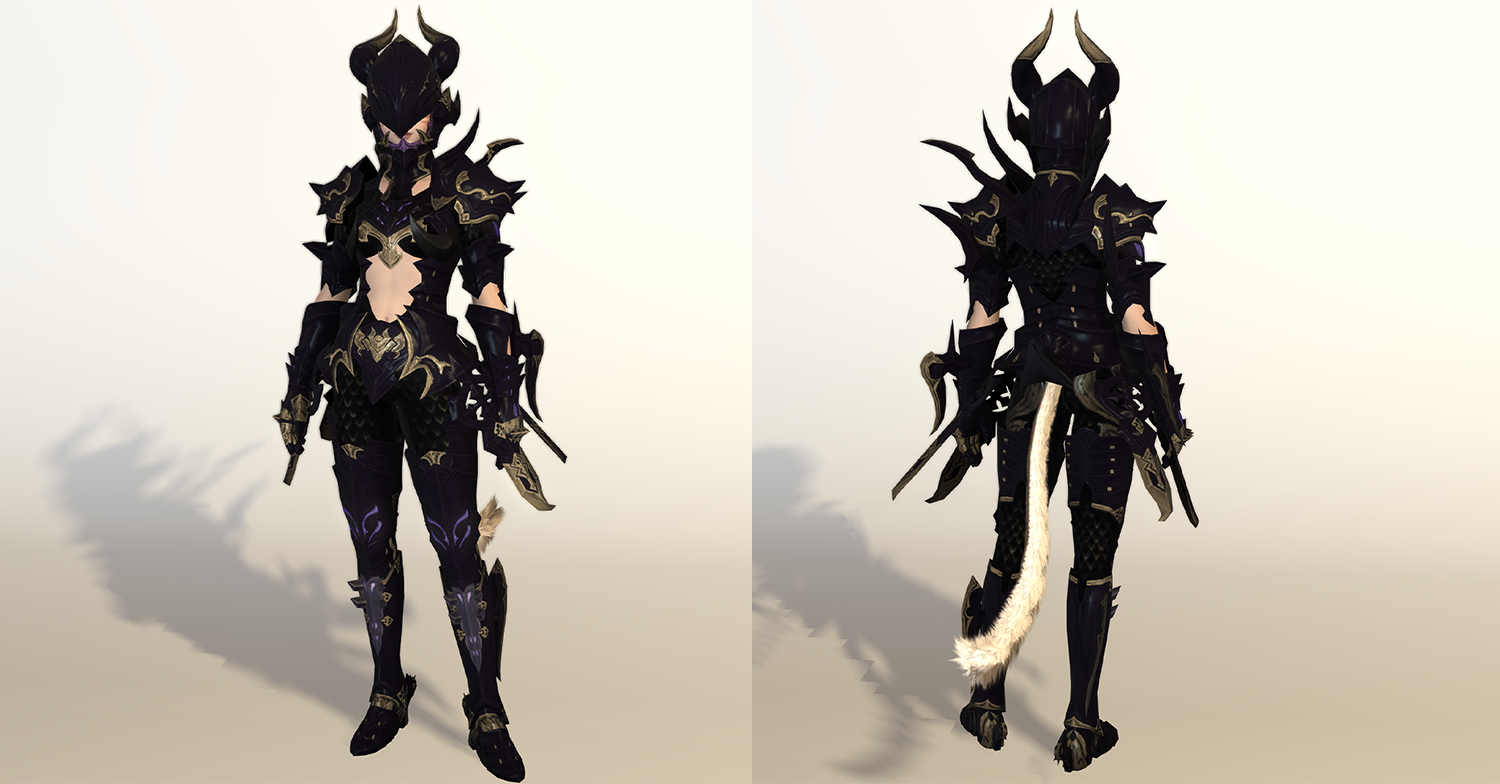 Ff14 アーティファクト Af1 ドラケン装備の見た目 竜騎士装備 Ff14 ゆんのぼうけん