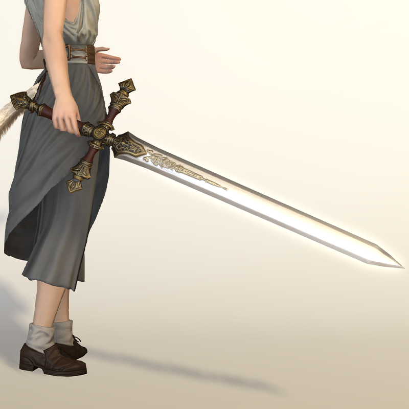 Ff14 ナイトの武器の見た目まとめ レベル51 60 Ff14 ゆんのぼうけん