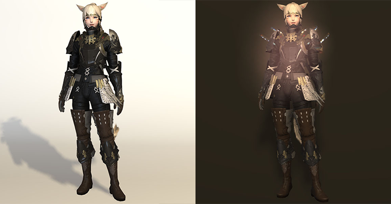 Ff14 光るエフェクト付き ウォルフラム装備の見た目 竜 リーパー装備 Ff14 ゆんのぼうけん