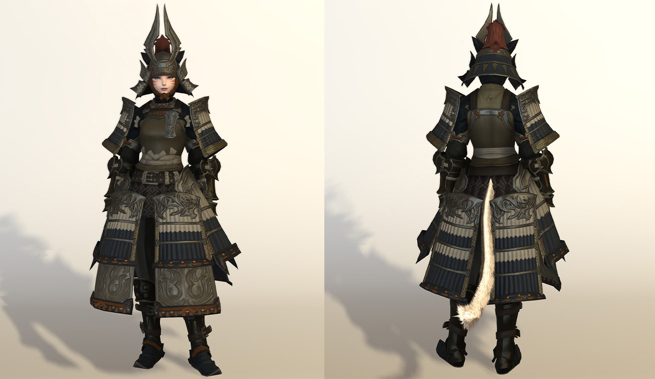 【FF14】源太・源氏【武士】装備の見た目【タンク装備】 | FF14 ゆんのぼうけん